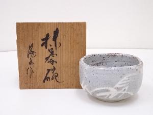 富山窯造　志野茶碗